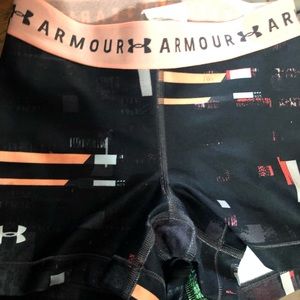 Workout compression shorts